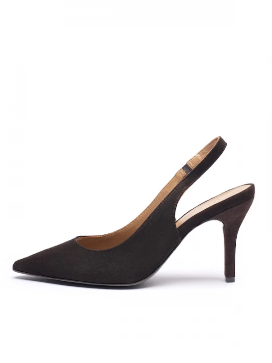 Foto van product RYŁKO Slingpumps donkerbruin