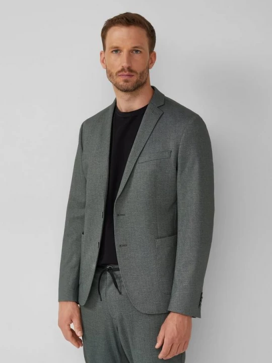 Foto van product s.O JOGG: Slim fit jack van fijn gedessineerde interlockjersey s.Oliver