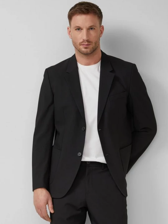 Foto van product s.O NOW: Casual jack van stretch keperstof s.Oliver zwart