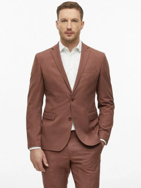 Foto van product s.O PURE: colbert met slanke pasvorm s.Oliver rood