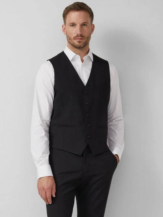 Foto van product s.O PURE: Pakkengilet in een slanke pasvorm s.Oliver zwart