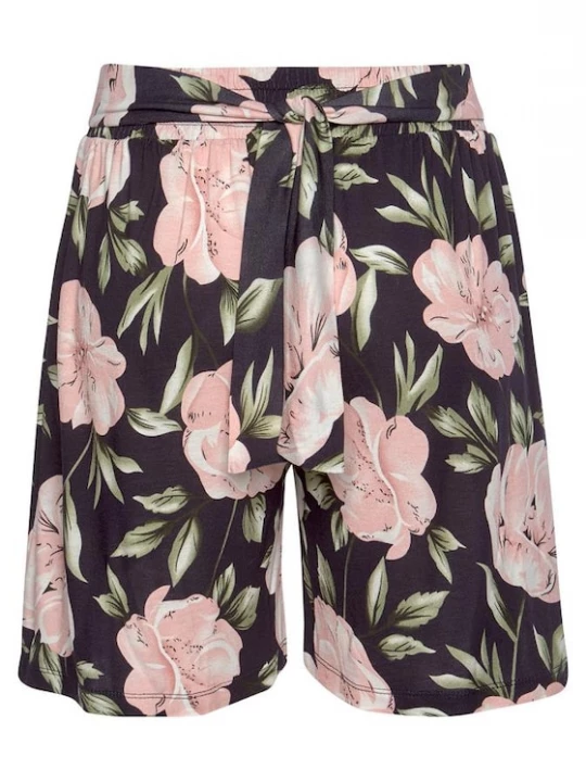 Foto van product s.Oliver Bandplooibroek navy / groen / rosa