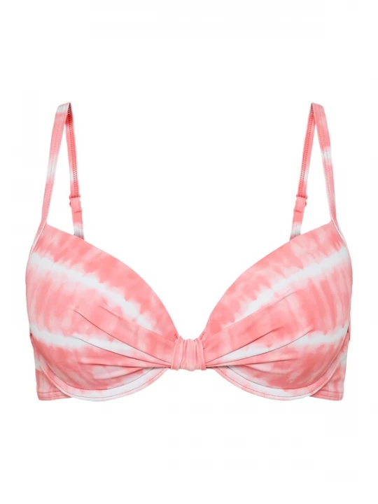 Foto van product s.Oliver Bikinitop pink / wit