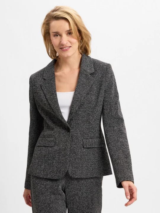 Foto van product s.Oliver BLACK LABEL Blazers zwart / wit