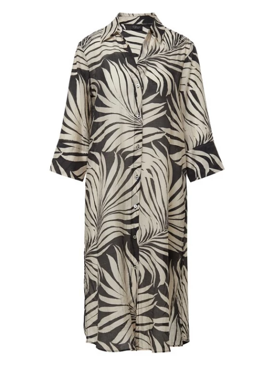Foto van product s.Oliver BLACK LABEL Blouse beige / zwart