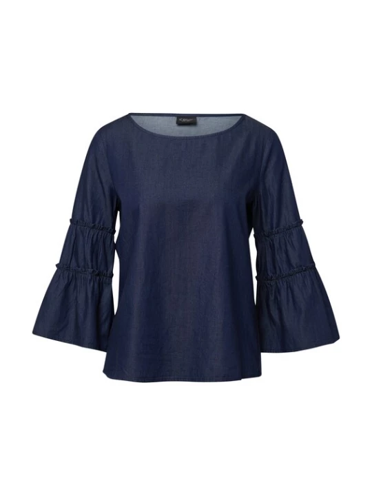 Foto van product s.Oliver BLACK LABEL Blouse donkerblauw