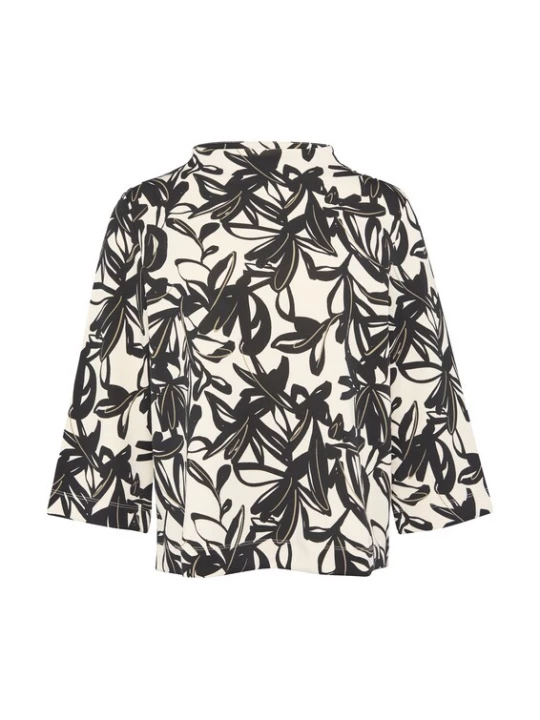 Foto van product s.Oliver BLACK LABEL Blouse ecru / zwart