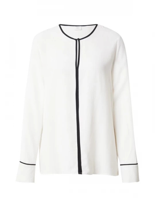 Foto van product s.Oliver BLACK LABEL Blouse ecru / zwart
