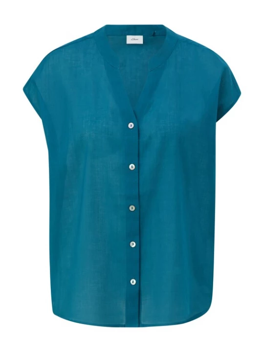 Foto van product s.Oliver BLACK LABEL Blouse petrol