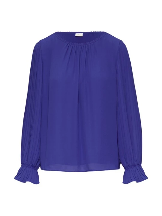 Foto van product s.Oliver BLACK LABEL Blouse royal blue / koningsblauw