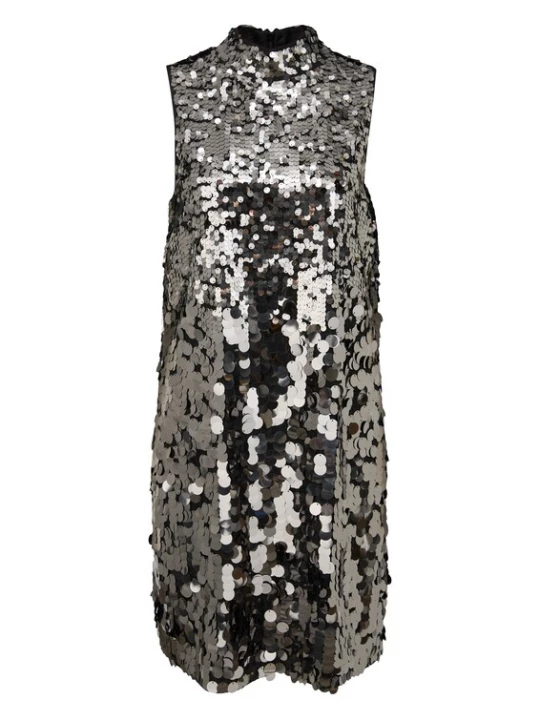 Foto van product s.Oliver BLACK LABEL Cocktailjurk zilvergrijs