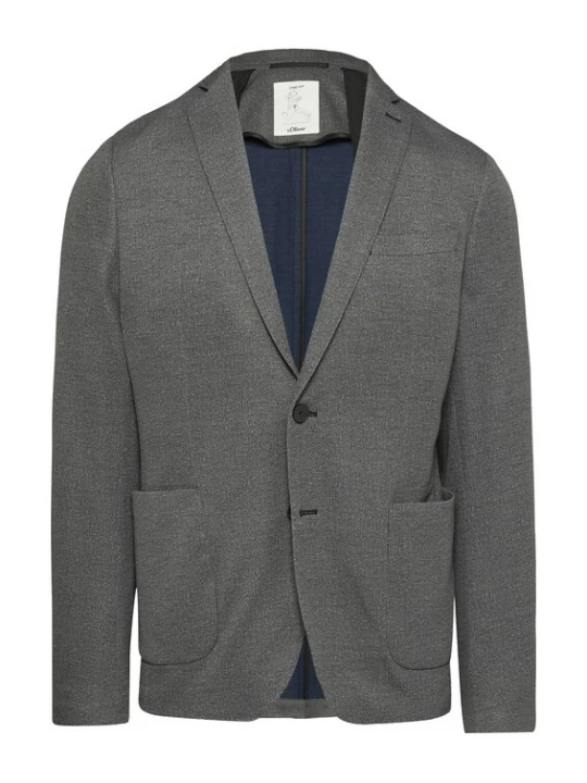 Foto van product s.Oliver BLACK LABEL Colbert donkergrijs