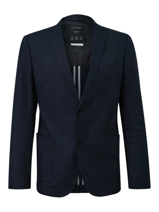 Foto van product s.Oliver BLACK LABEL Colbert ' S.OPURE ' navy