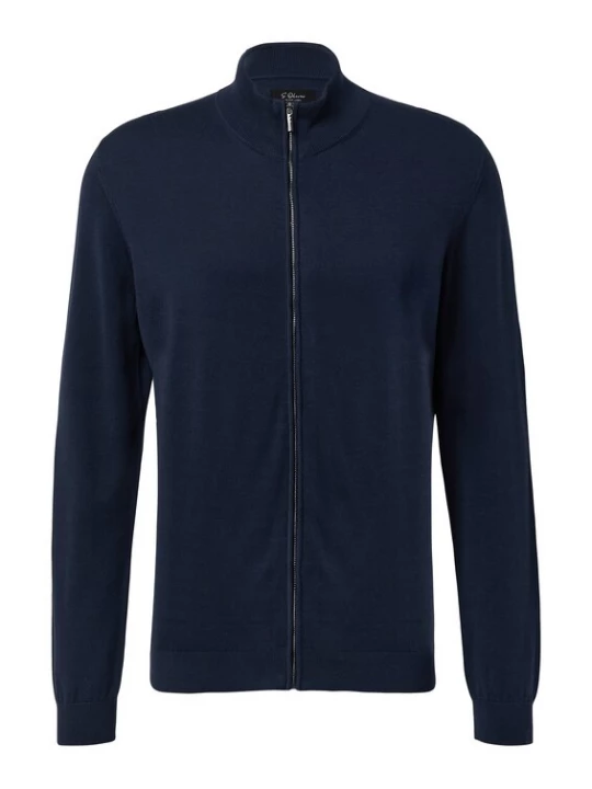 Foto van product s.Oliver BLACK LABEL Gebreid vest navy