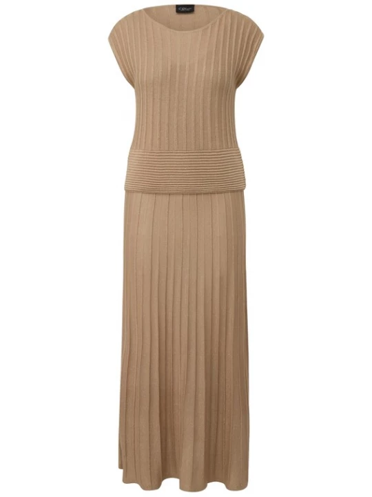 Foto van product s.Oliver BLACK LABEL Gebreide jurk sand