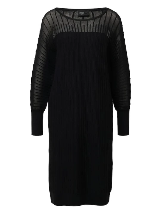 Foto van product s.Oliver BLACK LABEL Gebreide jurk zwart