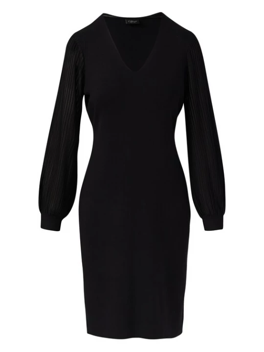 Foto van product s.Oliver BLACK LABEL Gebreide jurk zwart