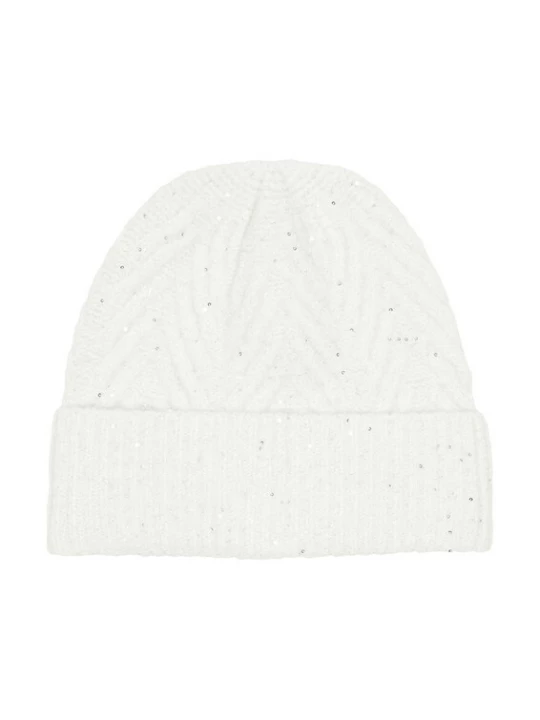 Foto van product s.Oliver BLACK LABEL Muts ecru / zilver
