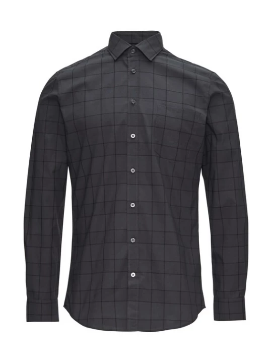 Foto van product s.Oliver BLACK LABEL Overhemd grafiet / zwart