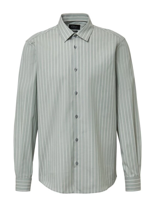 Foto van product s.Oliver BLACK LABEL Overhemd mintgroen / wit