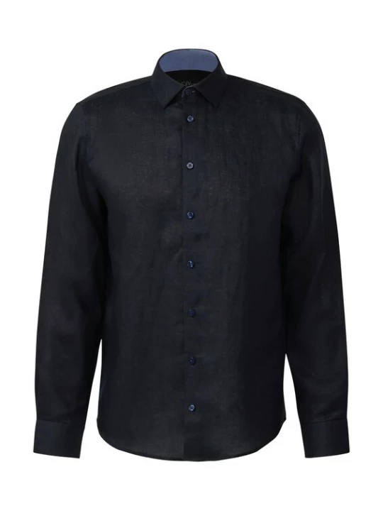 Foto van product s.Oliver BLACK LABEL Overhemd navy