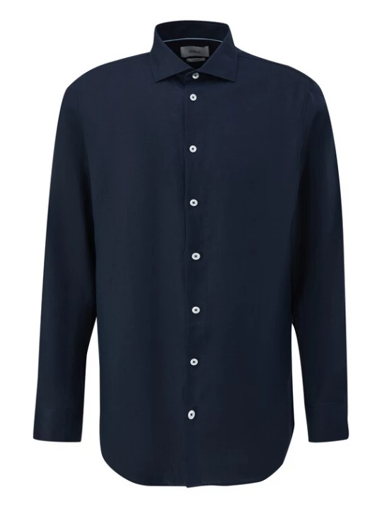 Foto van product s.Oliver BLACK LABEL Overhemd navy