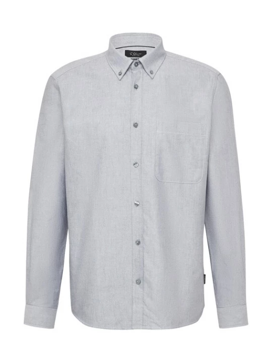 Foto van product s.Oliver BLACK LABEL Overhemd pastelblauw
