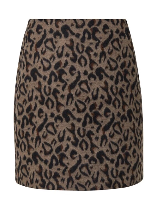 Foto van product s.Oliver BLACK LABEL Rok bruin / brokaat / zwart