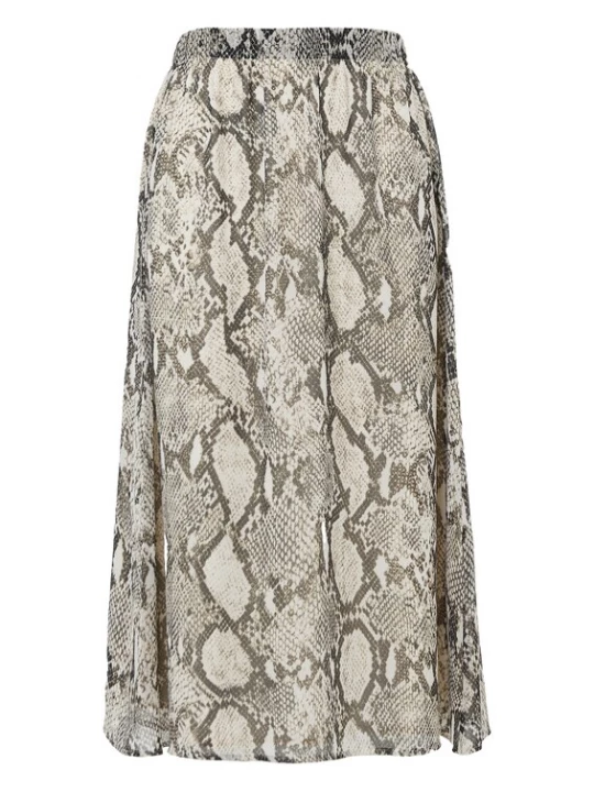 Foto van product s.Oliver BLACK LABEL Rok ecru / olijfgroen