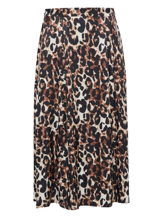Foto van product s.Oliver BLACK LABEL Rok lichtbeige / bruin / zwart