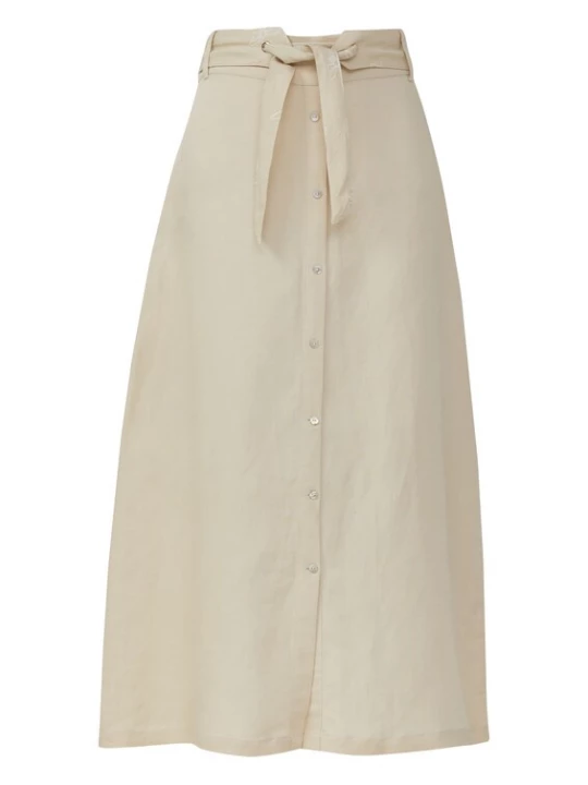 Foto van product s.Oliver BLACK LABEL Rok lichtbeige / wit
