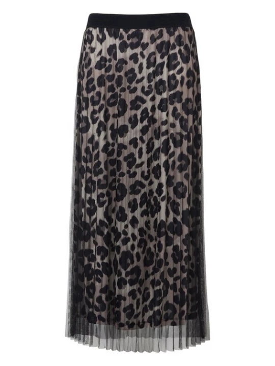 Foto van product s.Oliver BLACK LABEL Rok taupe / zwart