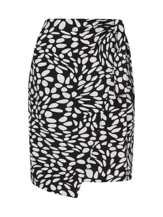 Foto van product s.Oliver BLACK LABEL Rok zwart / wit