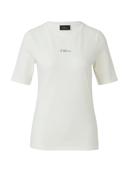 Foto van product s.Oliver BLACK LABEL Shirt crème / zwart