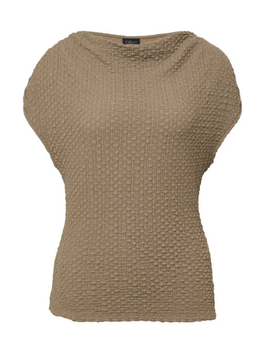 Foto van product s.Oliver BLACK LABEL Shirt donkerbeige
