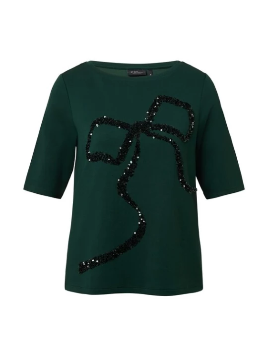 Foto van product s.Oliver BLACK LABEL Shirt donkergroen