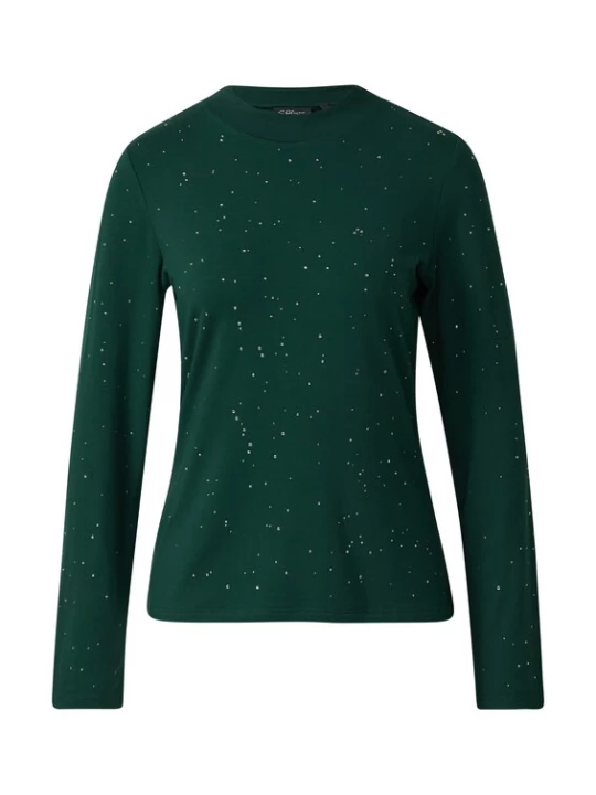 Foto van product s.Oliver BLACK LABEL Shirt donkergroen