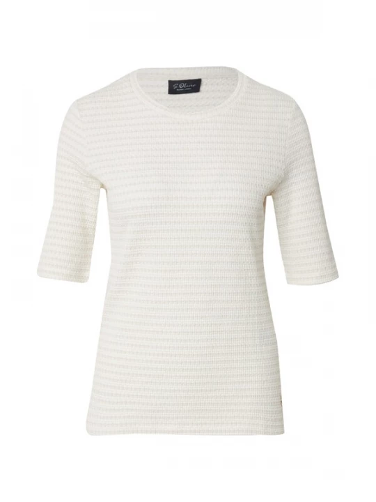 Foto van product s.Oliver BLACK LABEL Shirt ecru / wit
