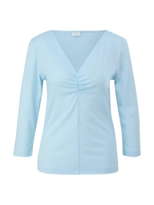 Foto van product s.Oliver BLACK LABEL Shirt hemelsblauw