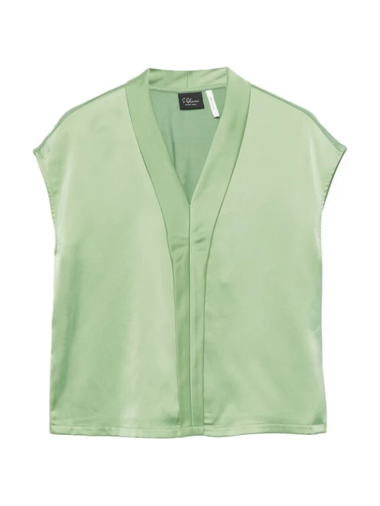Foto van product s.Oliver BLACK LABEL Shirt lichtgroen
