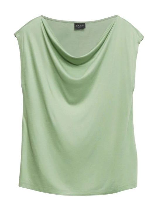 Foto van product s.Oliver BLACK LABEL Shirt lichtgroen