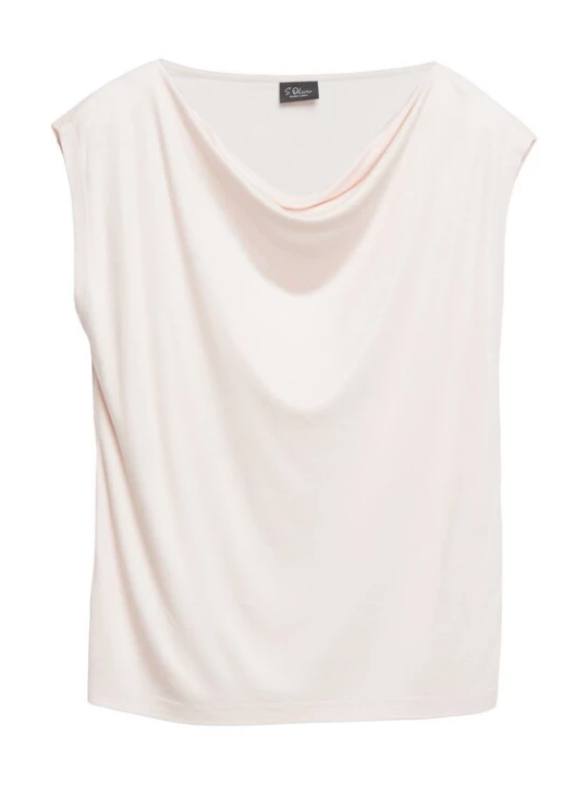 Foto van product s.Oliver BLACK LABEL Shirt lichtroze