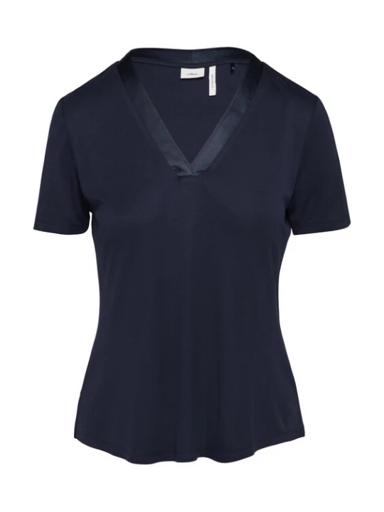 Foto van product s.Oliver BLACK LABEL Shirt navy