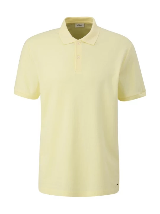 Foto van product s.Oliver BLACK LABEL Shirt pasteelgeel