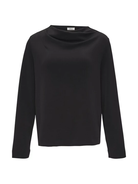 Foto van product s.Oliver BLACK LABEL Shirt zwart