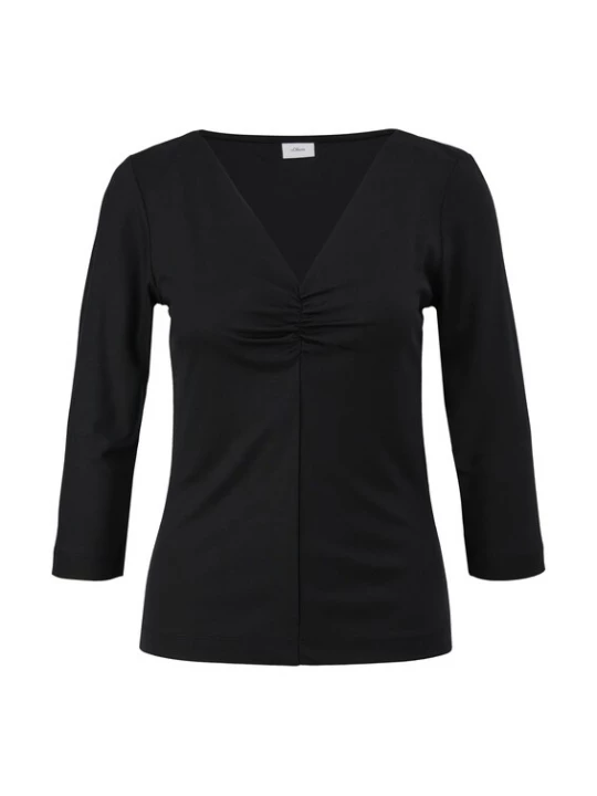 Foto van product s.Oliver BLACK LABEL Shirt zwart