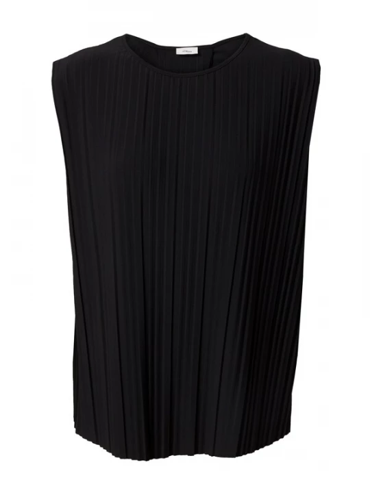 Foto van product s.Oliver BLACK LABEL Shirt zwart