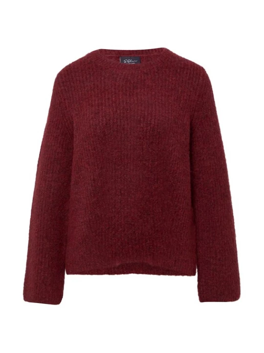 Foto van product s.Oliver BLACK LABEL Trui bordeaux
