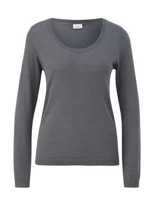 Foto van product s.Oliver BLACK LABEL Trui grijs