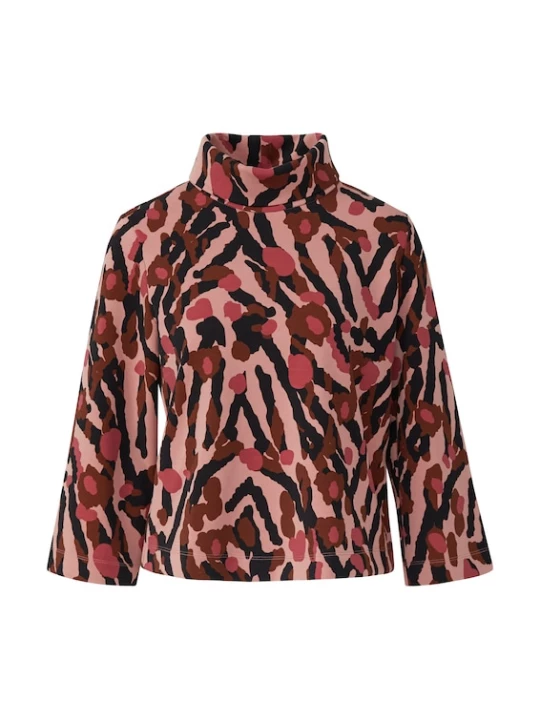 Foto van product s.Oliver BLACK LABEL Trui karmijnrood / watermeloen rood / zwart